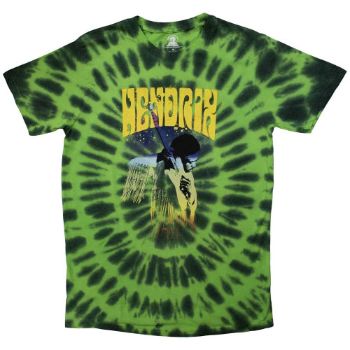 Jimi Hendrix 'Hear The Vibe' (Dip-Dye) T-Shirt