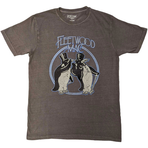 Fleetwood Mac 'Penguins' (Grey) T-Shirt