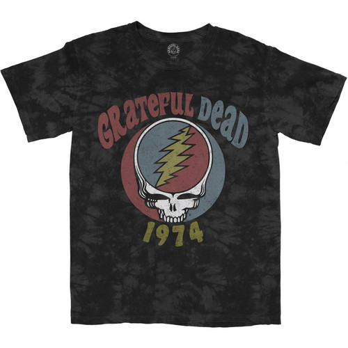 Grateful Dead '1974' (Dip-Dye) T-Shirt