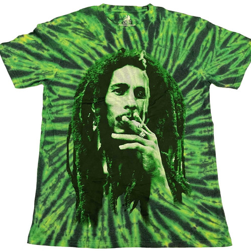 Bob Marley 'Smoke' (Dip-Dye) T-Shirt