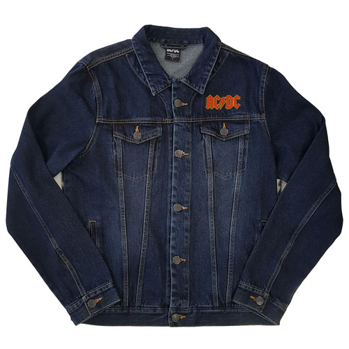 AC/DC 'About To Rock' (Blue) Denim Jacket