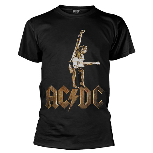 AC/DC 'Angus Statue' (Black) T-Shirt