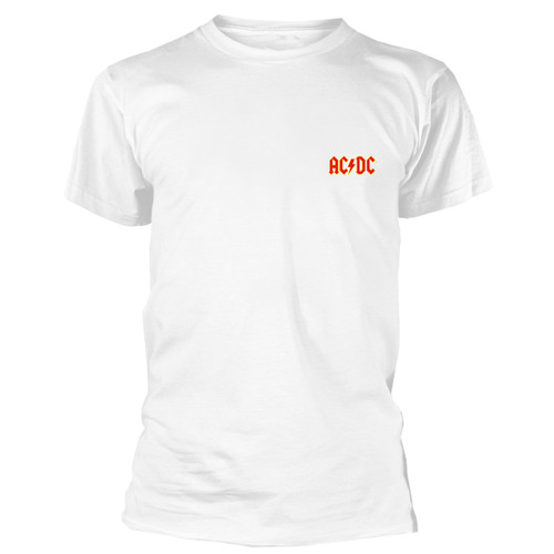 AC/DC 'Logo' (Packaged White) T-Shirt