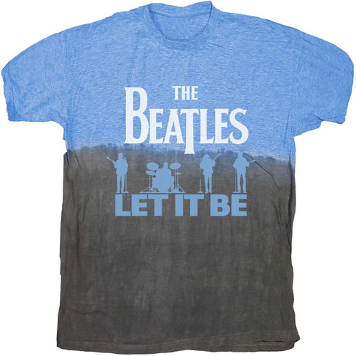 The Beatles 'Let It Be Split' (Dye Wash) T-Shirt