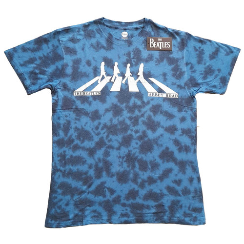 The Beatles 'Abbey Road Crossing' (Dip-Dye) T-Shirt