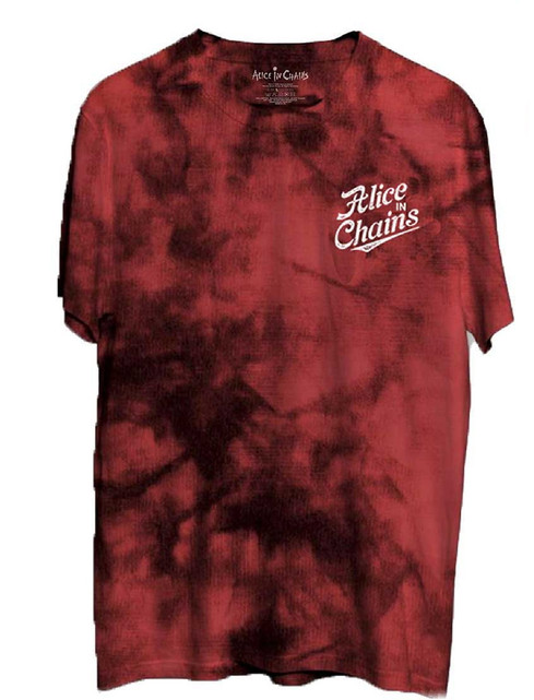 Alice In Chains 'Circle Emblem' (Dip-Dye) T-Shirt