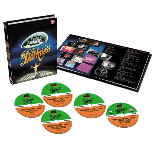 The Darkness 'Permission To Land (20th Anniversary Edition) 4CD + DVD