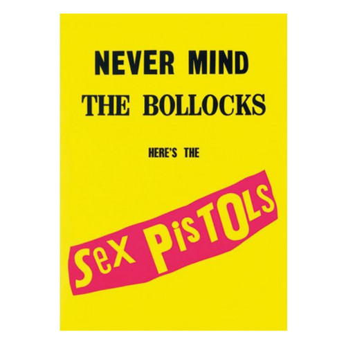 Sex Pistols 'Never mind the bollocks' Postcard