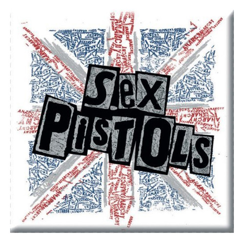 Sex Pistols 'Logo & Flag' Fridge Magnet