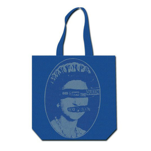 Sex Pistols 'God Save the Queen' (Blue) Tote Bag