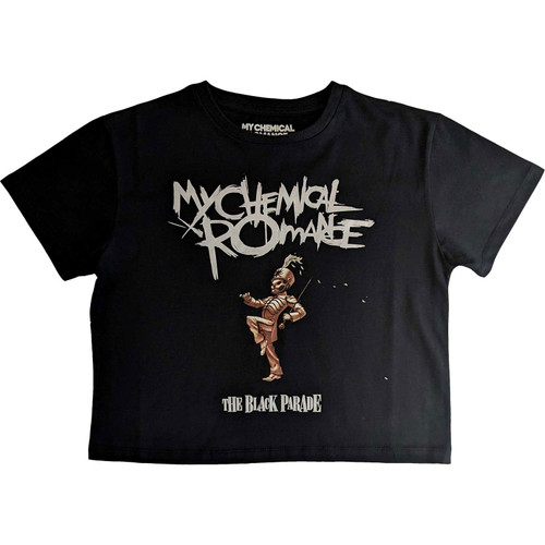 My Chemical Romance 'The Black Parade' (Black) Womens Crop Top