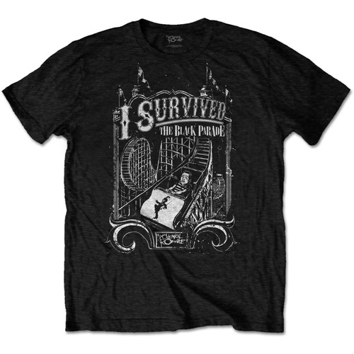 My Chemical Romance 'I Survived' (Black) T-Shirt