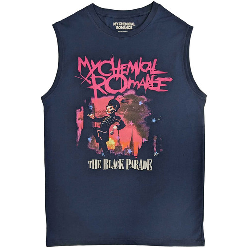 My Chemical Romance 'March' (Navy) Tank Vest