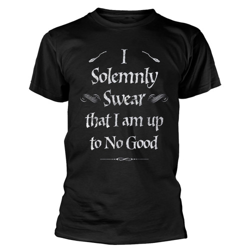 Harry Potter 'I Solemnly Swear' (Black) T-Shirt