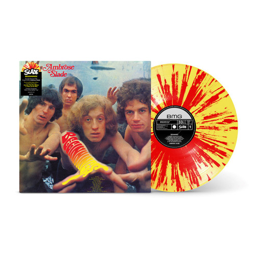 Slade 'Beginnings' LP Transparent Yellow Orange Splatter Vinyl