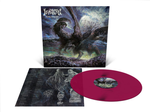 Incantation 'Unholy Deification' LP Deep Purple Vinyl