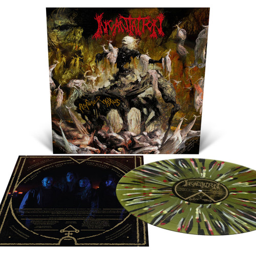 Incantation 'Profane Nexus' LP Swamp Green Red White Black Splatter Vinyl