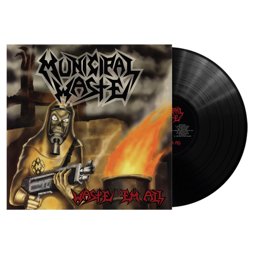 Municipal Waste 'Waste 'Em All' (Remastered) LP Black Vinyl
