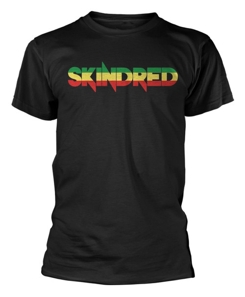 Skindred 'Rasta Logo' (Black) T-Shirt