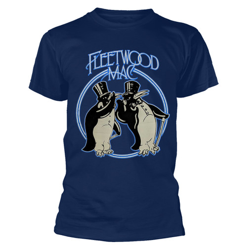 Fleetwood Mac 'Penguins' (Blue) T-Shirt