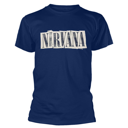 Nirvana 'Box Logo' (Blue) T-Shirt