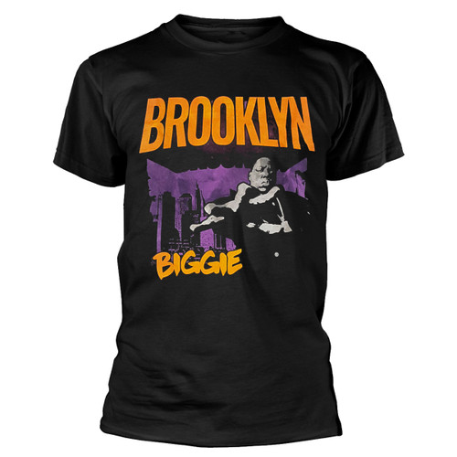 Notorious B.I.G. 'Brooklyn Orange' (Black) T-Shirt