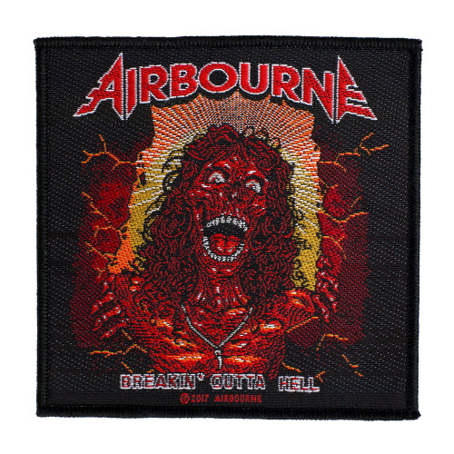 Airbourne 'Breakin' Outa Hell' Patch