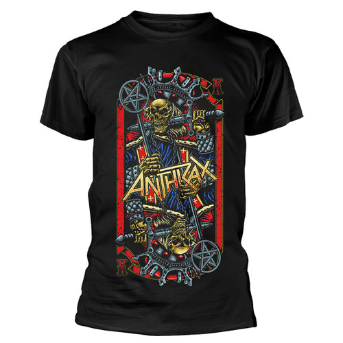 Anthrax 'Evil King' (Black) T-Shirt