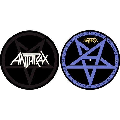 Anthrax 'Pentathrax' Turntable Slipmat Set