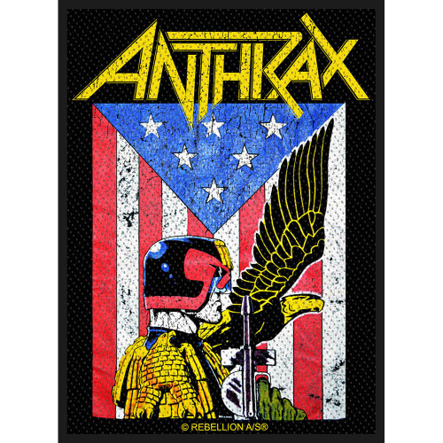 Anthrax 'Judge Dredd' Patch