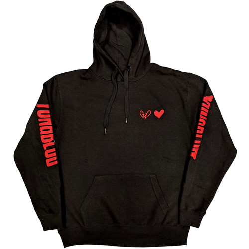 Yungblud 'R U OK?' (Black) Pull Over Hoodie Front