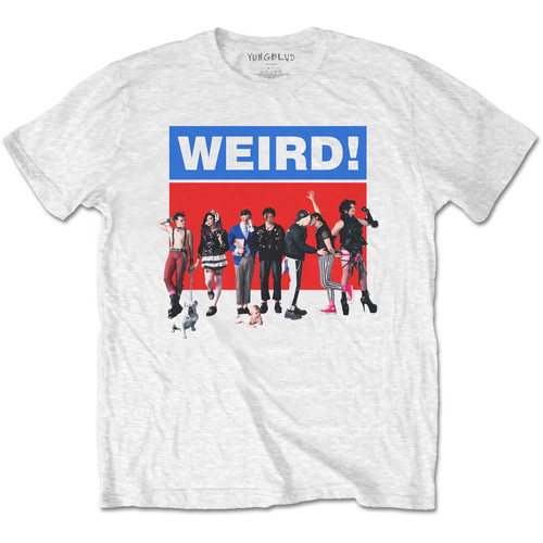 Yungblud 'Weird!' (White) T-Shirt