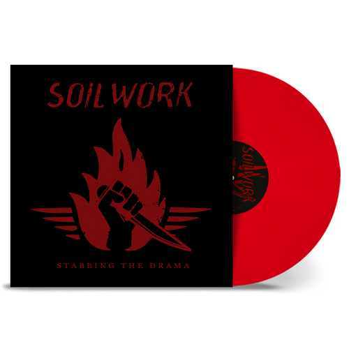 Soilwork 'Stabbing The Drama' LP Red Vinyl