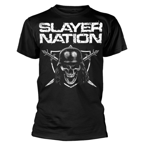 Slayer 'Slayer Nation 2015 Dates' (Black) T-Shirt