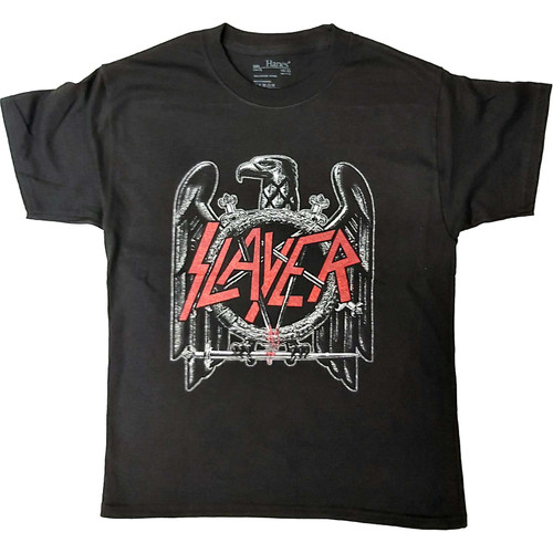 Slayer 'Black Eagle' (Black) Kids T-Shirt