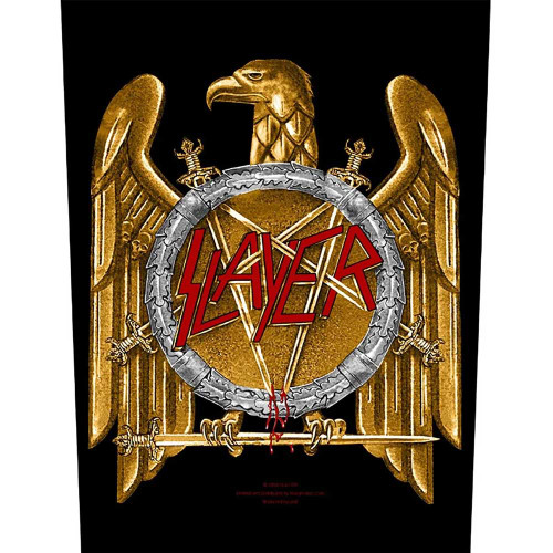 Slayer 'Golden Eagle' Back Patch