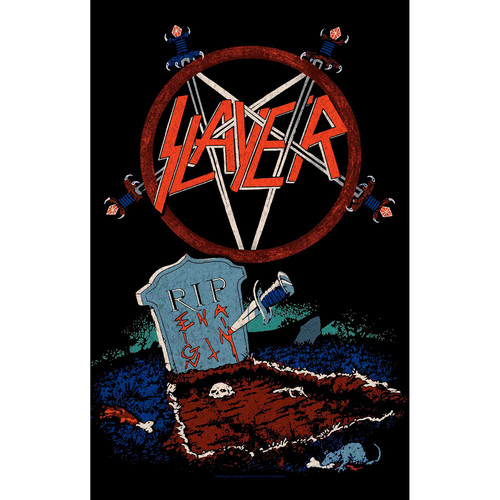 Slayer 'Reign In Pain' Textile Poster