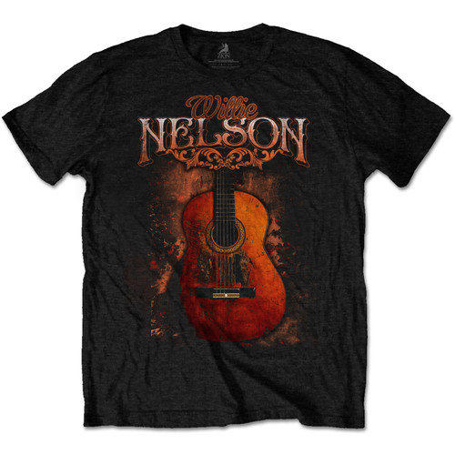 Willie Nelson 'Horse' (Black) T-Shirt | Eyesore Merch