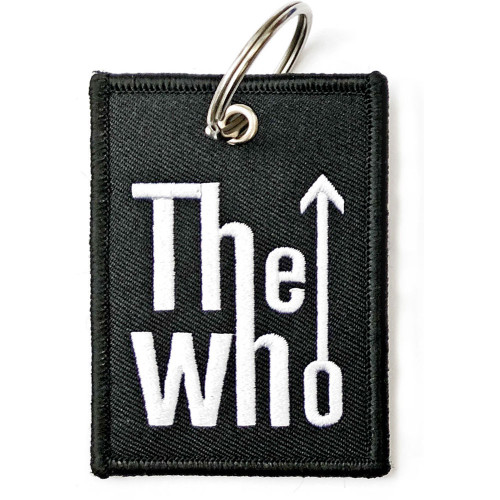 The Who 'Arrow Logo' Patch Keyring