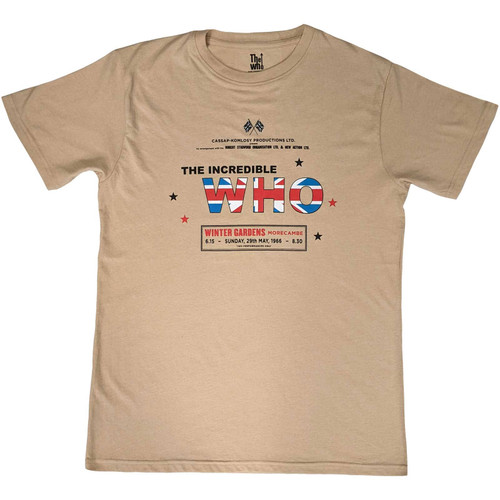 The Who 'The Incredible' (Sand) T-Shirt
