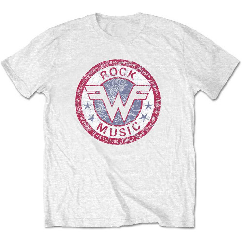 Weezer 'Rock Music' (Packaged White) T-Shirt