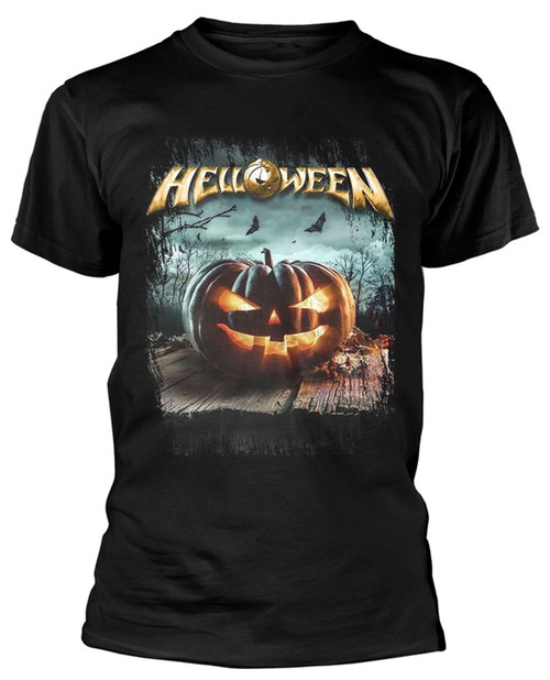 Helloween 'United Forces' (Black) T-Shirt Front