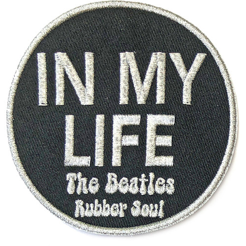 The Beatles 'In My Life' Patch