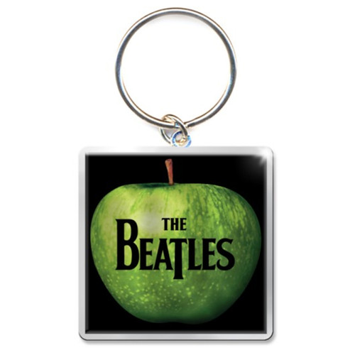 The Beatles 'Apple Logo' (Photo Print) Keyring