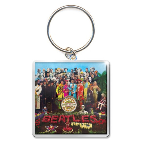 The Beatles 'Sgt Pepper Album' (Photo Print) Keyring