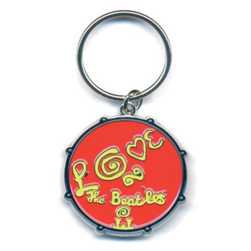 The Beatles 'Love Drum' Keyring