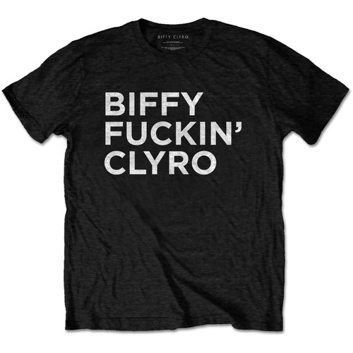 Biffy Clyro 'Biffy F*cking Clyro' (Black) T-Shirt