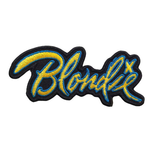 Blondie 'Eat To The Beat Cut Out Logo' (Iron On) Patch