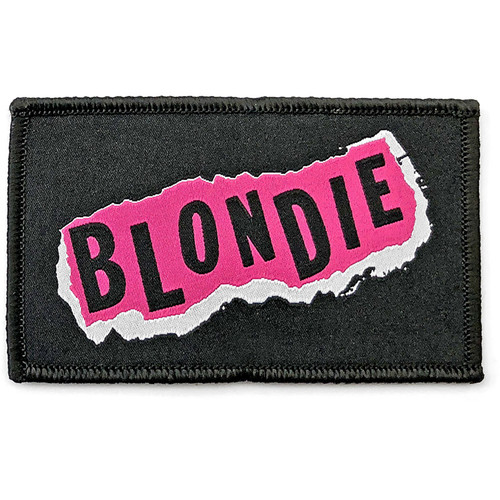 Blondie 'Punk Logo' (Iron On) Patch