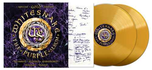 Whitesnake 'The Purple Album: Special Gold Edition' 2CD / Blu-Ray
